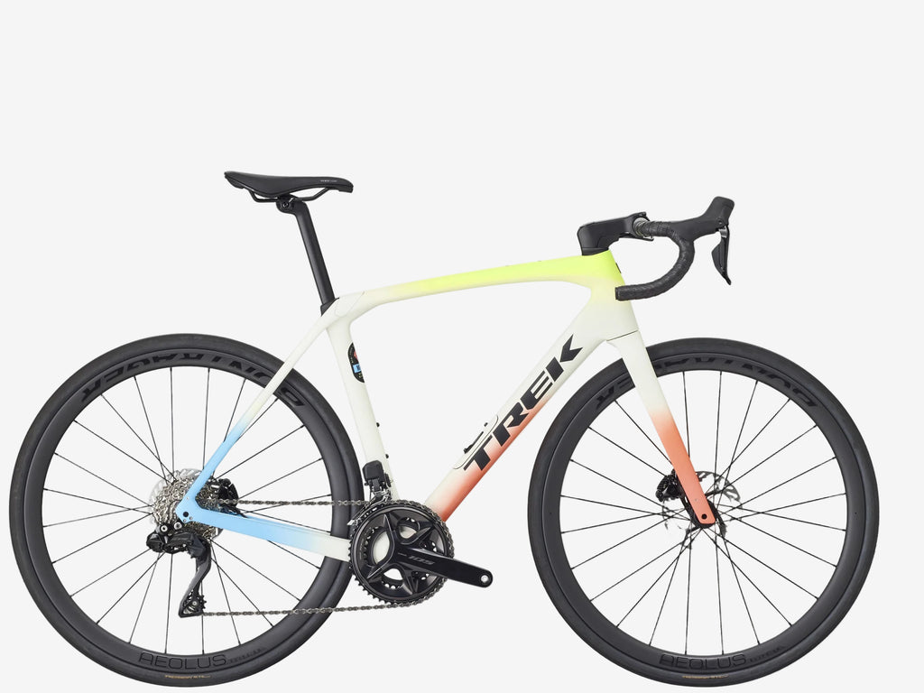 Trek bicycle on a white background