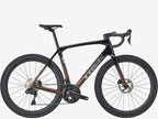 Bicycle with a sleek design on a white background