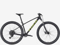 Mountain bike with 'Trek' branding on a white background