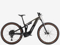 Trek mountain bike on a white background