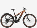 Trek electric bicycle on a white background