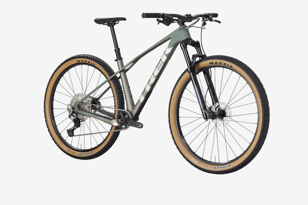 Mountain bike on a white background