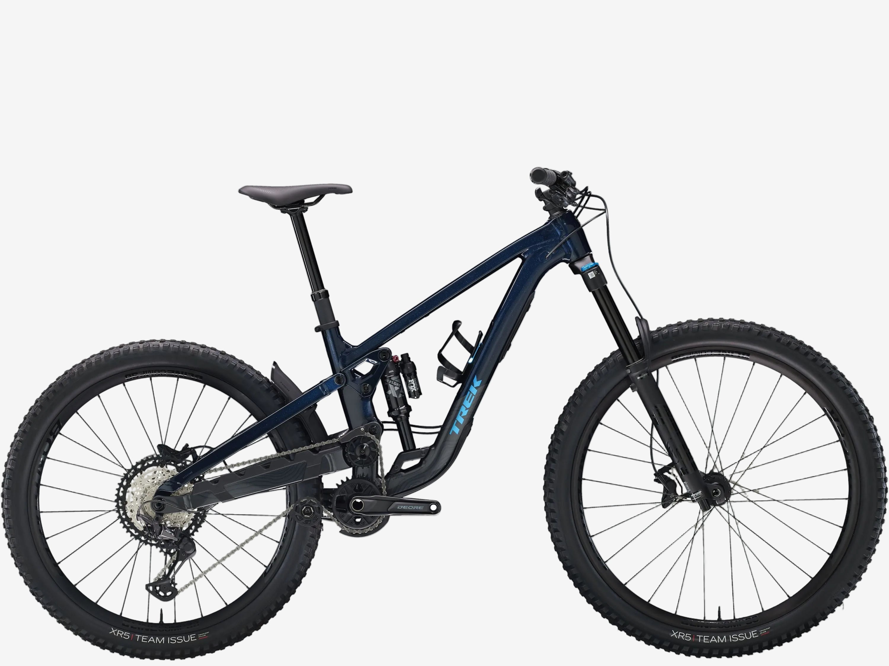 Mountain bike on a white background