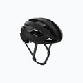 Black helmet with visible brand logo on a white background