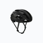 Black helmet with visible brand logo on a white background